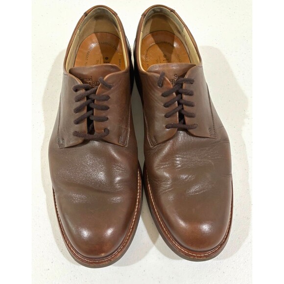 Samuel Hubbard Oxford Chestnut Leather Vibram Men\'s Founder Comfort Shoe Size 10 Men main image 3